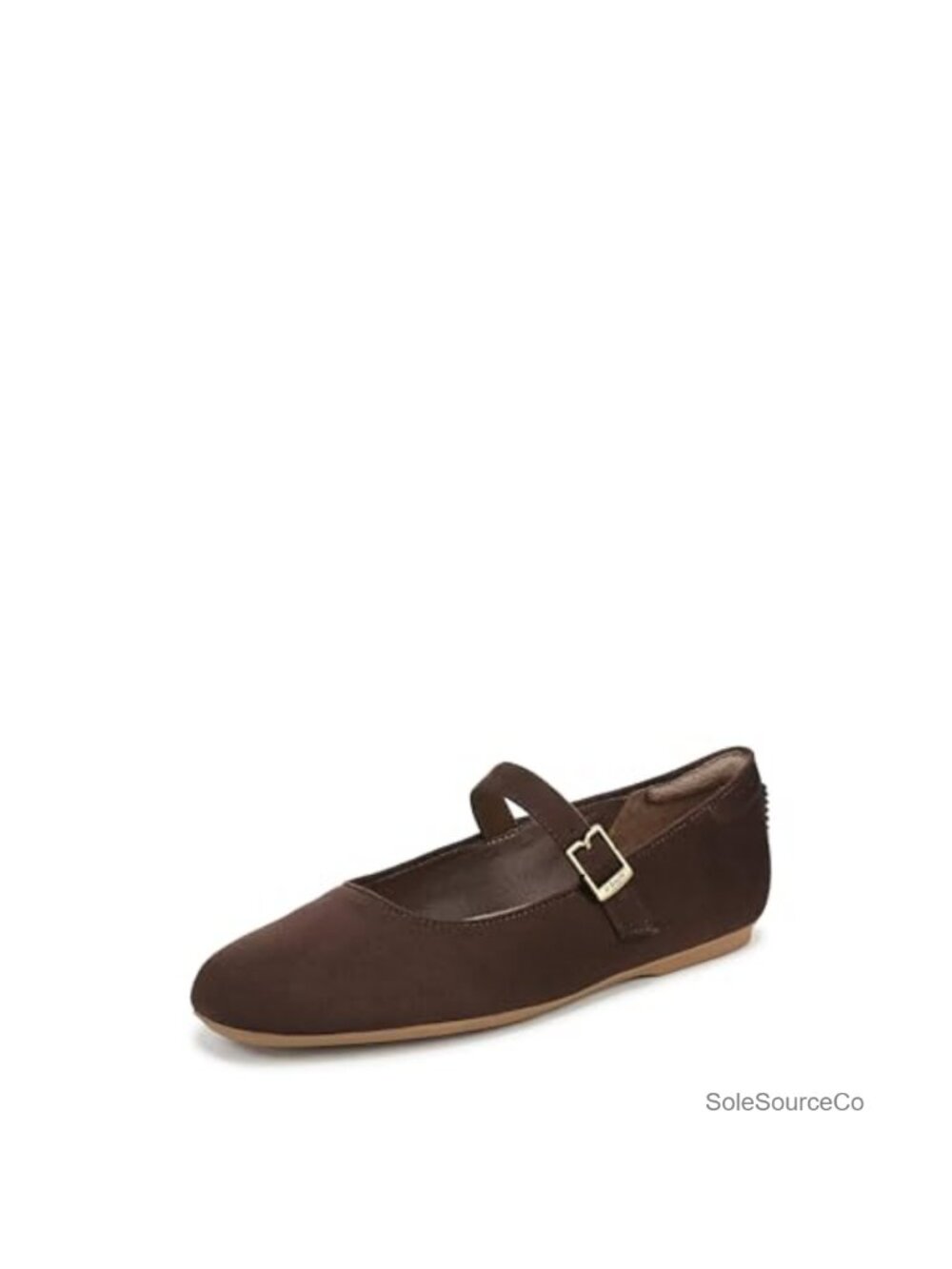Wexley Jane Mary Jane Flats Faux Leather Round Toe Buckle Comfort Walk